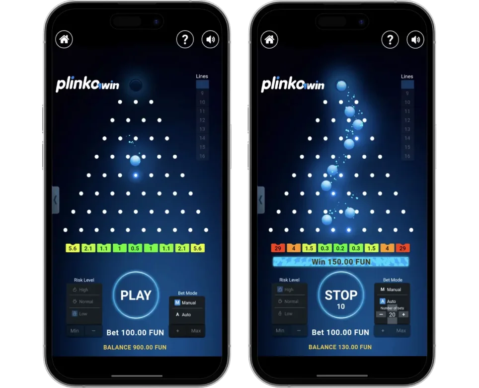 Plinko Mobile App