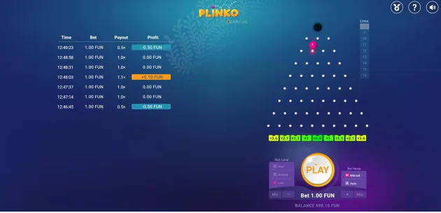 Demo Plinko