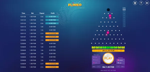 Strategy Plinko