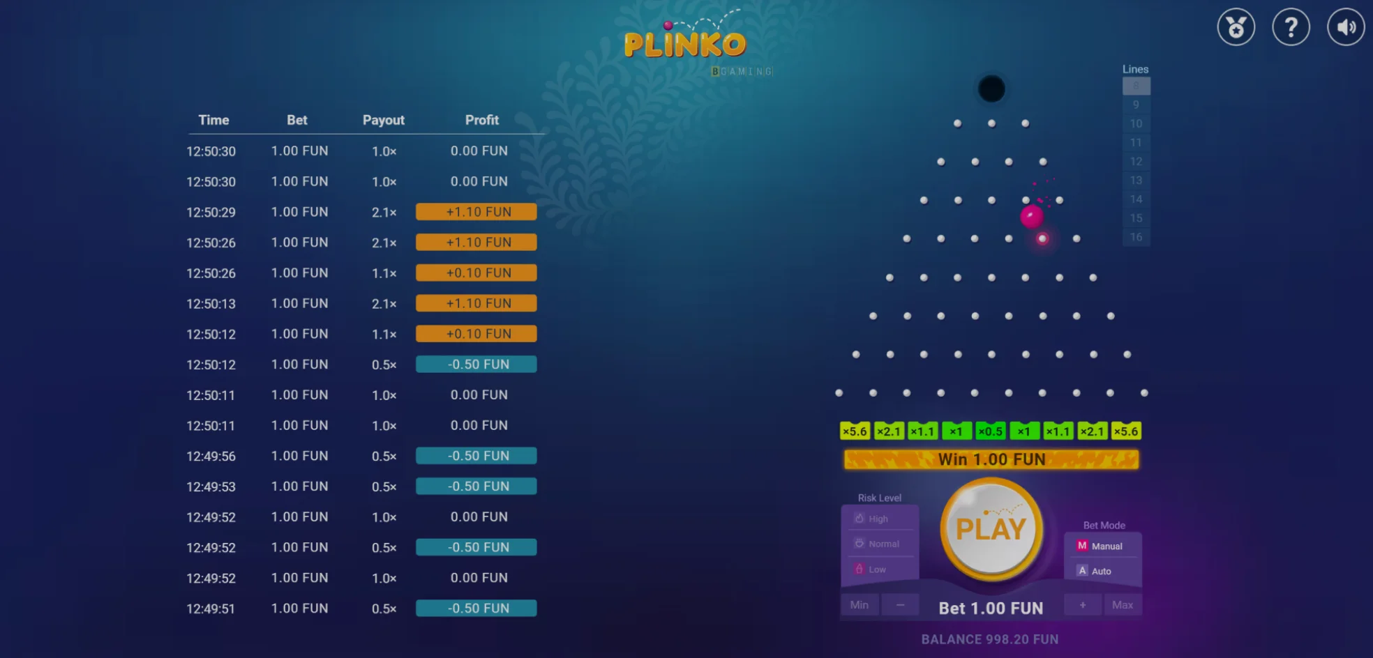 Tips Plinko